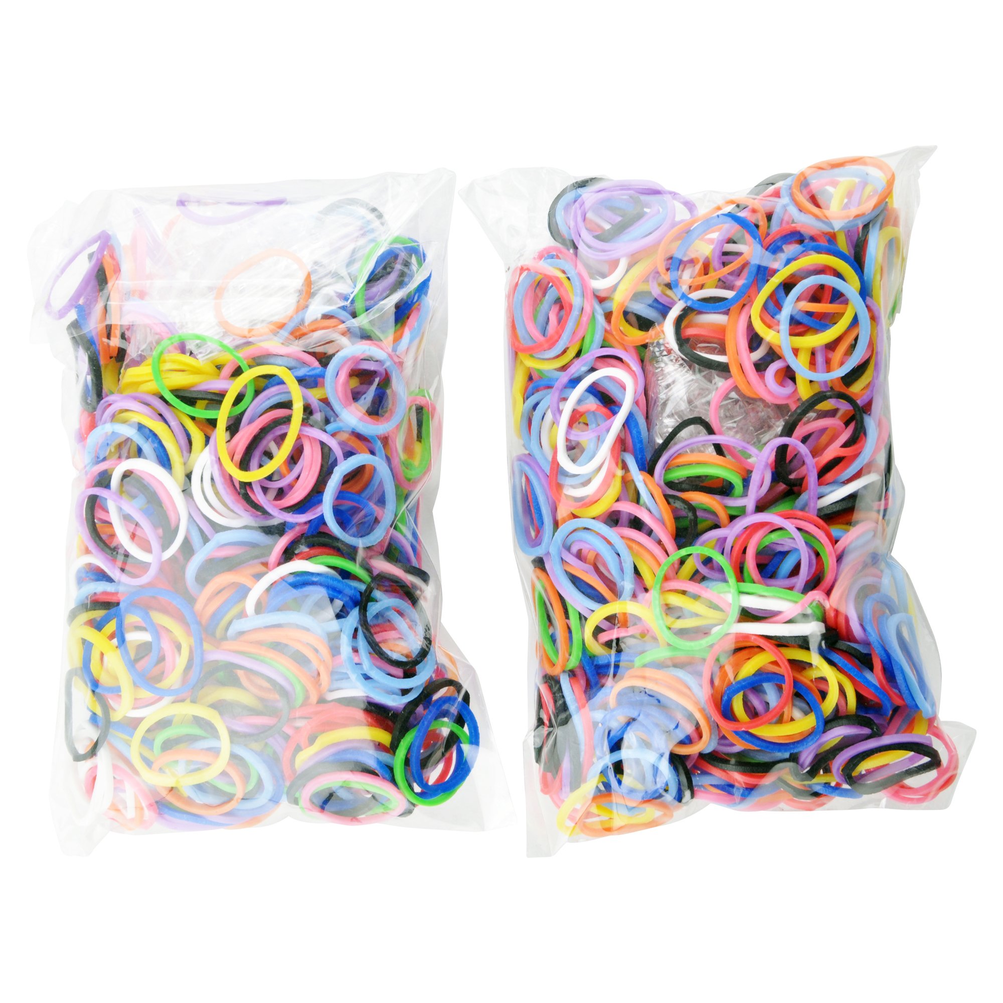 Rubber Band Bracelet Kit with 1200 Bands