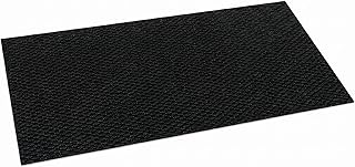 Floordirekt Schmutzfangmatte Schwarz 120x200cm Hong Kong Pro – rutschfeste Sauberlaufmatte mit TPE-Rücken, robuste Türmatte für Eingangsbereich, Flur & Gewerbe