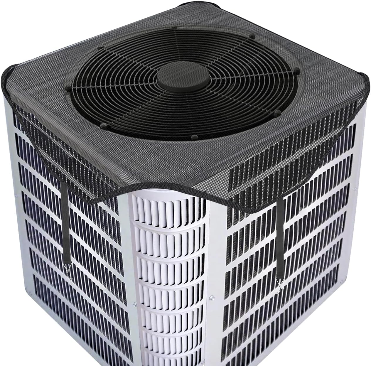 Air Conditioner Covers for Outside Unit 36''x36'', Central Mesh Air Conditioner Cover, AC Unit Covers Outdoor, All-In-One Top Universal Defener for All Seasons