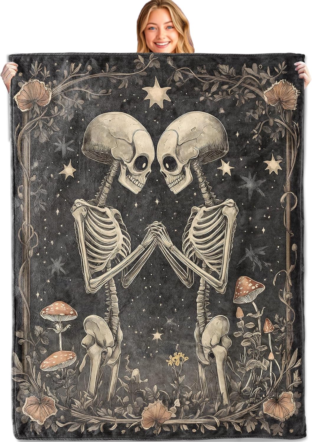 Cute Black Calf Throw Blanket,60x80in,Soft,Lightweight Flannel,Cow Wildflower Blankets - Gifts for Women Men,for Couch Office Travel,Farmhouse Living Room Rustic Cabin Decor