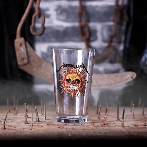 Miniatura 7 de Nemesis Now Cristal de sol Metallica con licencia oficial, 5.8 in, transparente