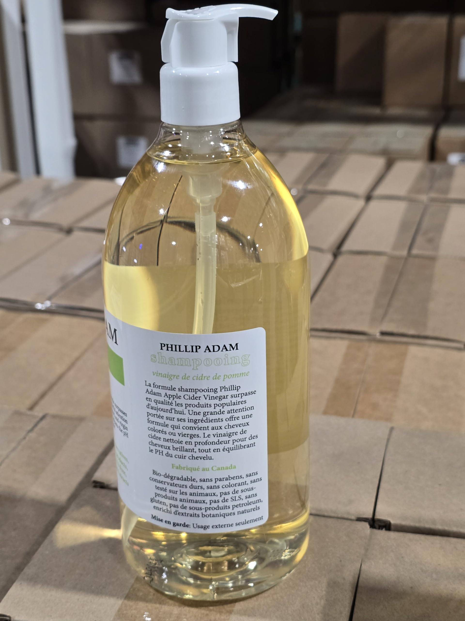 Phillip Adam Apple Cider Vinegar Shampoo, Sulfate-Free