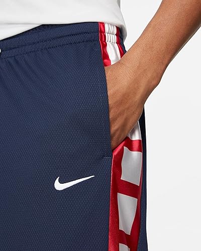 Miniatura 3 de Nike Dri-FIT Elite Stripe CV1748-410 - Pantalones cortos de baloncesto para hombre, talla S, Azul