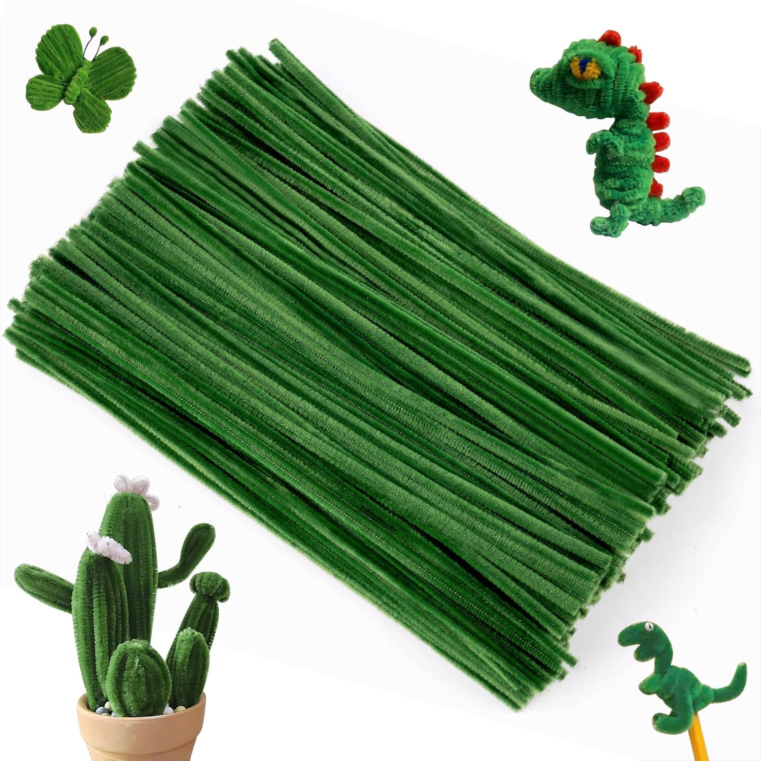 Pipe Cleaners Craft Set - 100 Pieces -9