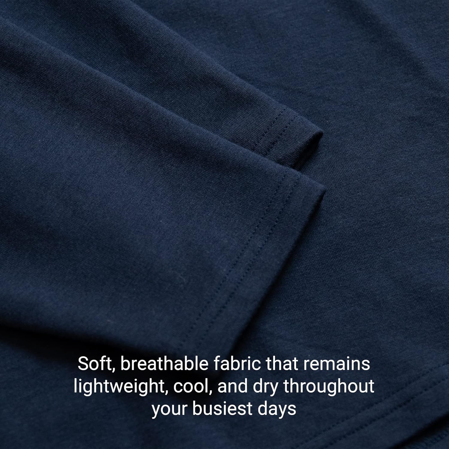 Men's Performance Quarter Zip Pullover, Performance Athletic Long Sleeve Mock Neck Moisture Wicking Pullover - Image 4