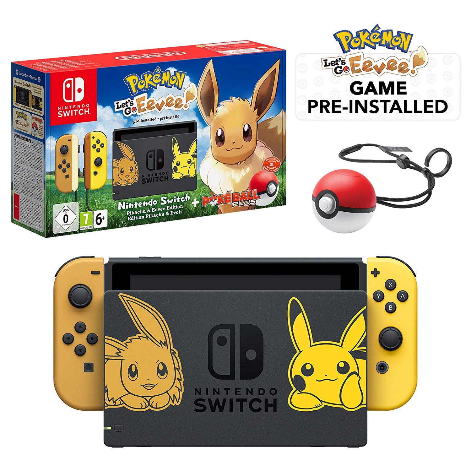 Switch ポケットモンスター Let's Go! イーブイ モンスター