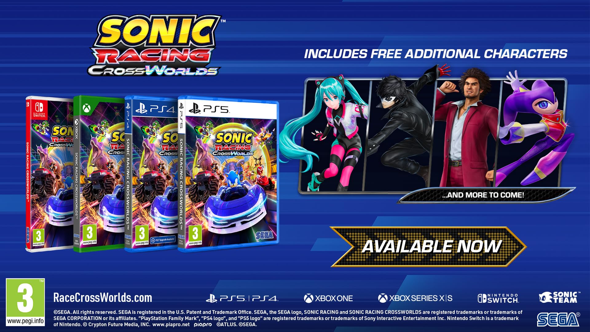 Sonic Racing: CrossWorlds (Xbox Series X)