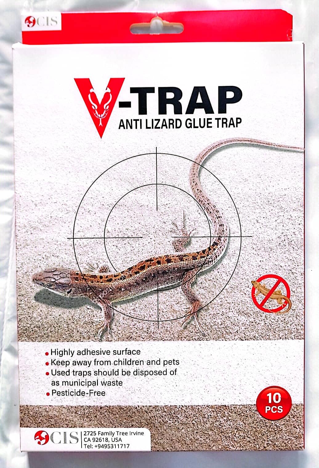 LIZARD GLUE TRAP Highly effective anti lizards trap (v-trap anti lizard glue trap)