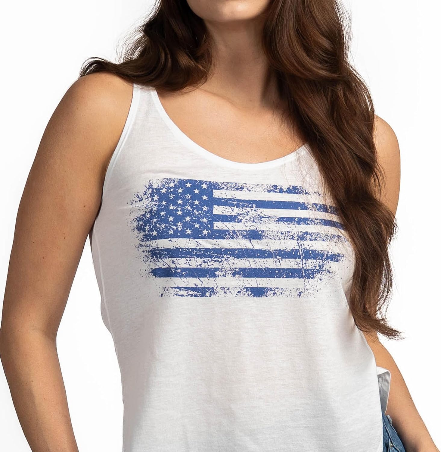 Grunt Style Vintage American Flowy Women's Tank