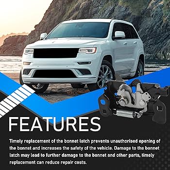Amazon.com: YzusGomumu Hood Latch Assembly Compatible with