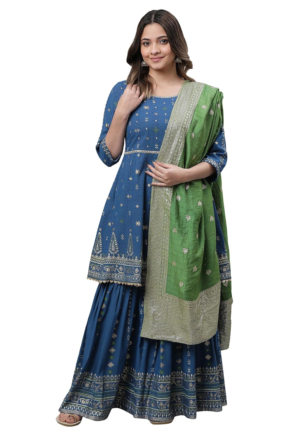 Aurelia Polyester Women Kurti With Sharara and Dupatta Set - Review, Price and Buying Guide