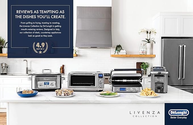 Horno de convección De'Longhi Livenza 24L digital, acero ino miniatura 5