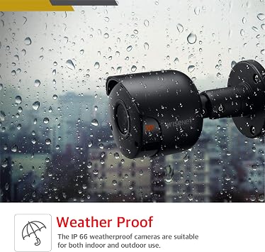 Wisenet SDC-99447BF - 4K Ultra HD Weatherproof Bullet Camera, Compatible with SDH-B94047BF, SDH-C94087BF, and SDH-E95127