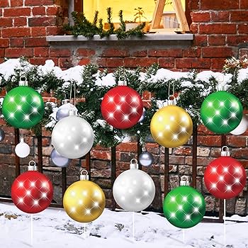 Christmas tree yard ornaments Clearance