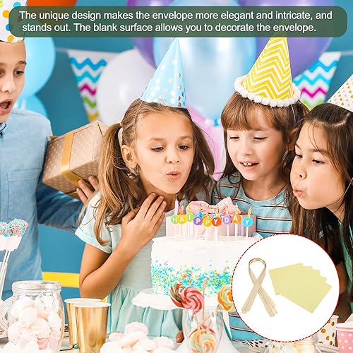Miniatura 9 de YOKIVE Paquete de 25 sobres para tarjetas de regalo, nota de felicitación de negocios, sobre soporte para artículos pequeños, ideal para