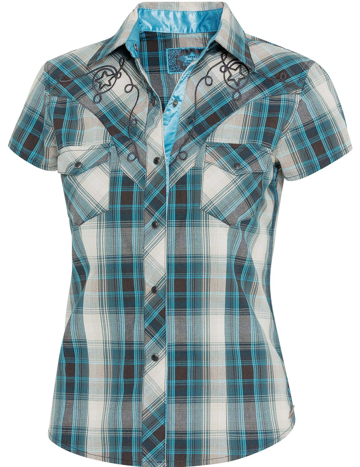 STARS & STRIPES Bluzka damska Western Bikerin Country Cowgirl Western Westernstyle »Josie«