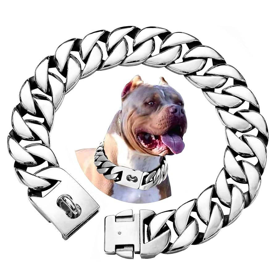 小物 DOUBLE MINI PITBULL CHAIN ( Order) Buy Yuehuam Gold Chain Dog Collar Pitbull Collar Necklace