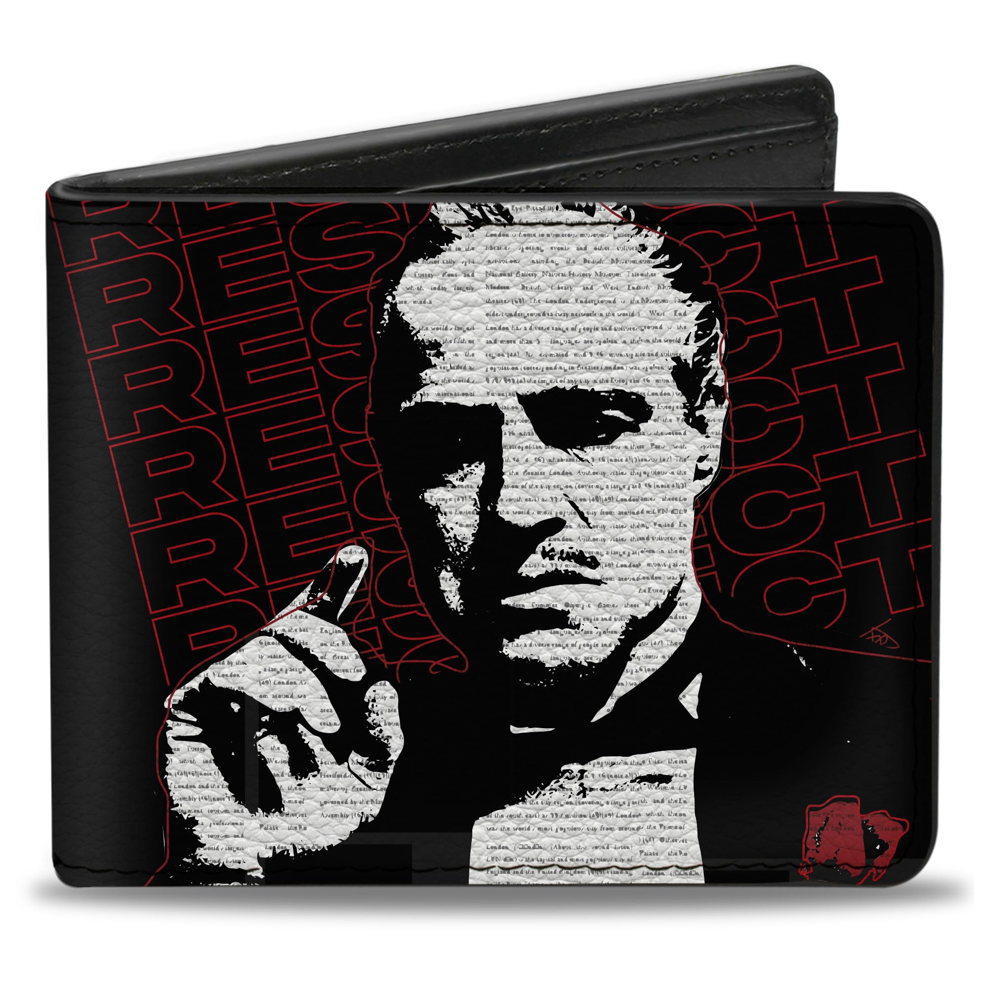 Buckle-Down Paramount Pictures Wallet, Bifold, The Godfather Vito Corleone the Don Loyalty Honor Family, Vegan Leather