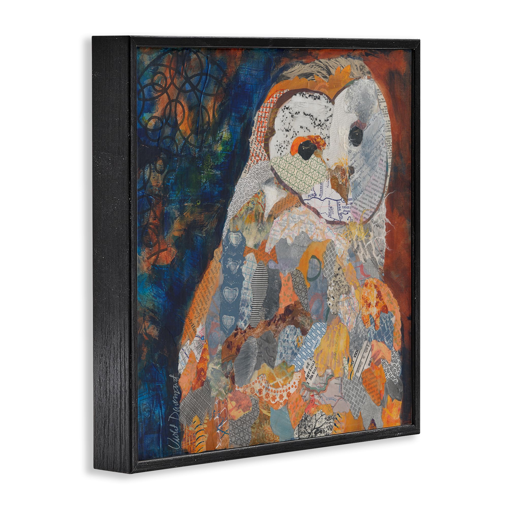 Stupell Industries Wandschild Mit Roter Scheunenkuh-Collage – 30,5 X 30,5 Cm, Made In USA
