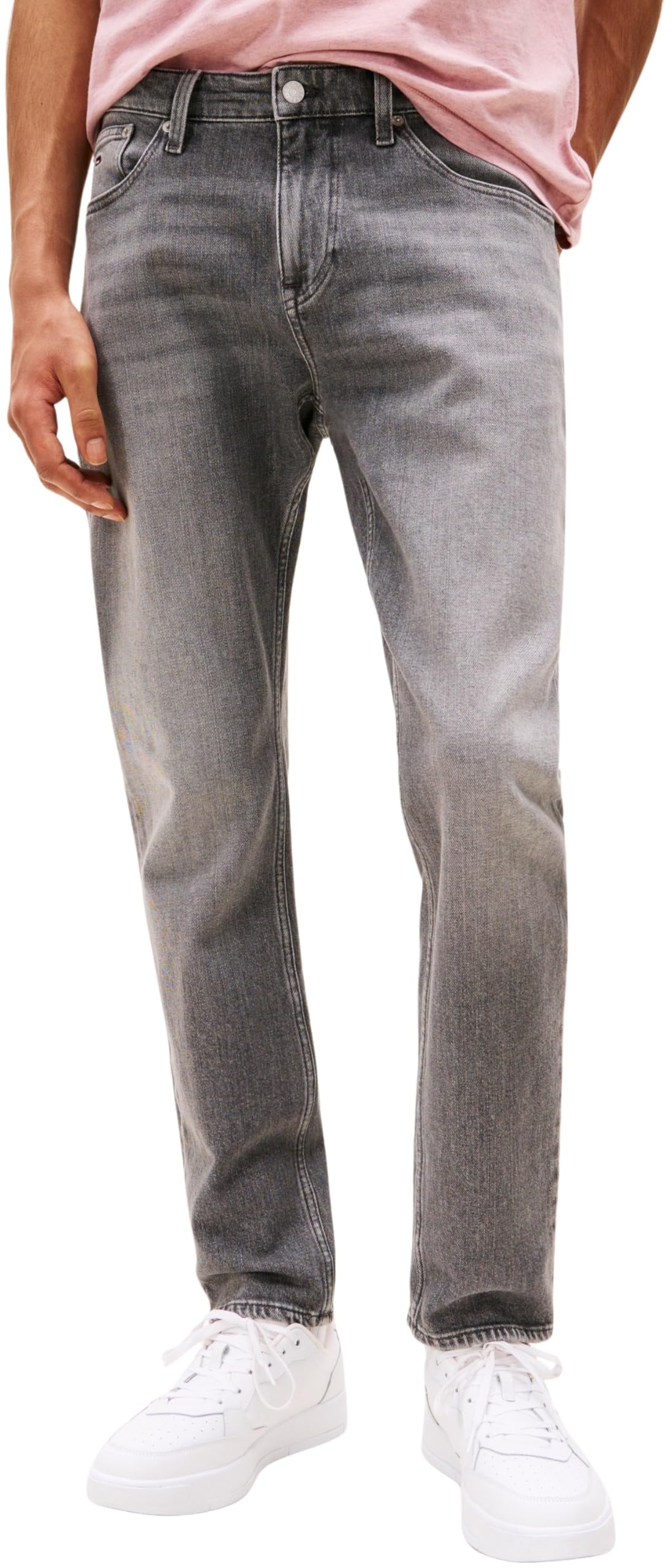 Tommy Jeans Mens Austin Slim Tprd Bi0177 Dm0dm21231 Tapered, Denim (Denim Grey), 29W / 32L UK