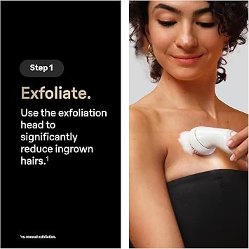 Braun Silk·épil 9 Flex Epilator for Women, 9-481 3D, White/Gold | SkinSpa All-in-One Set, 360° Flexible Head, Wet & Dry Hair Removal, Body Trimmer, Lasting Smooth Skin