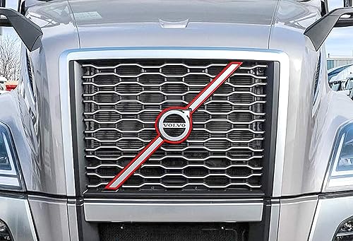 Miniatura 3 de Kozak Logo Stripe - Emblemas con rayas - Juego de 2 piezas - Compatible con todos los modelos Volvo Trucks 2018 y más recientes - Logotipo de