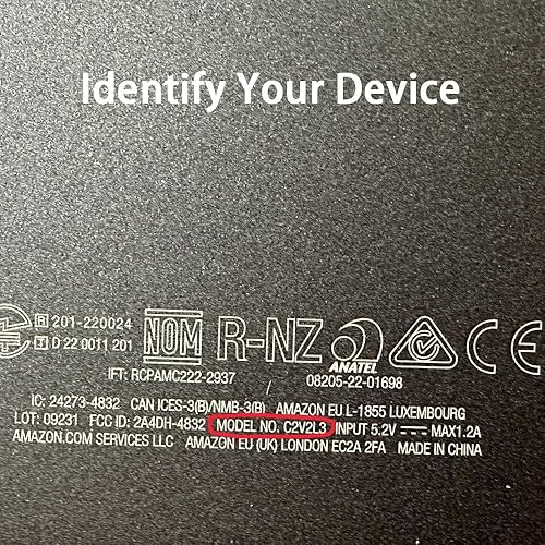 Miniatura 3 de Funda transparente para Kindle de 6 pulgadas, versión 2022 y 2024 de 11 generación 2022 y 2024, cubierta trasera de TPU, ligera, delgada, suave,