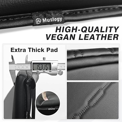 Miniatura 174 de Muslogy Funda de consola central compatible con Honda Pilot 2023 2024 2025, 2024 2025 2026 Ridgeline/Passport Accesorios para apoyabrazos, tapa