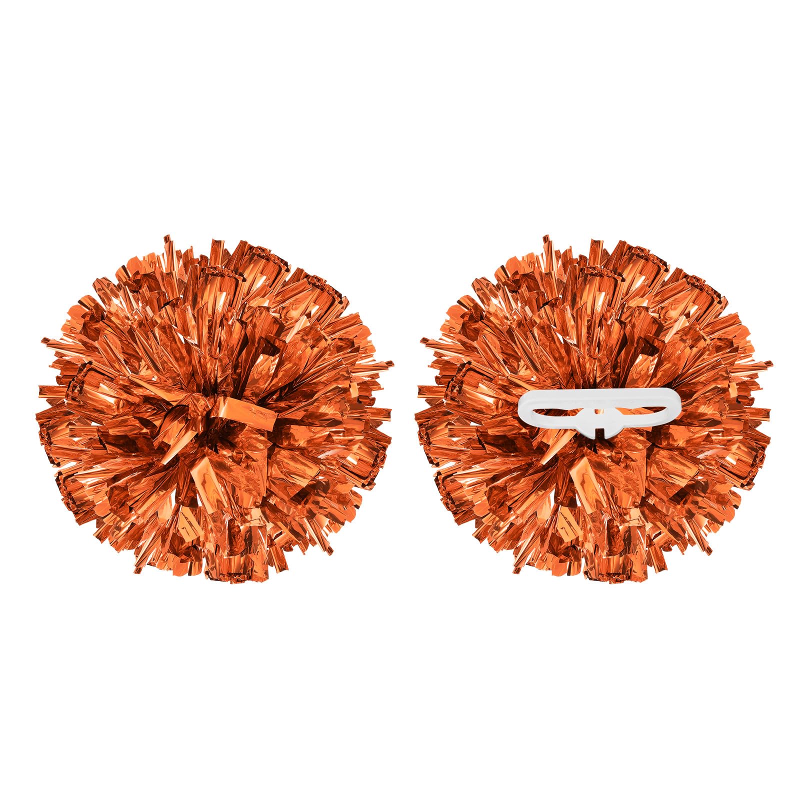 YELARXI Metallic Cheerleading Pom Poms Cheer Pompoms, with Handle Rings Fit for Team Spirit Sports Dance Cheering