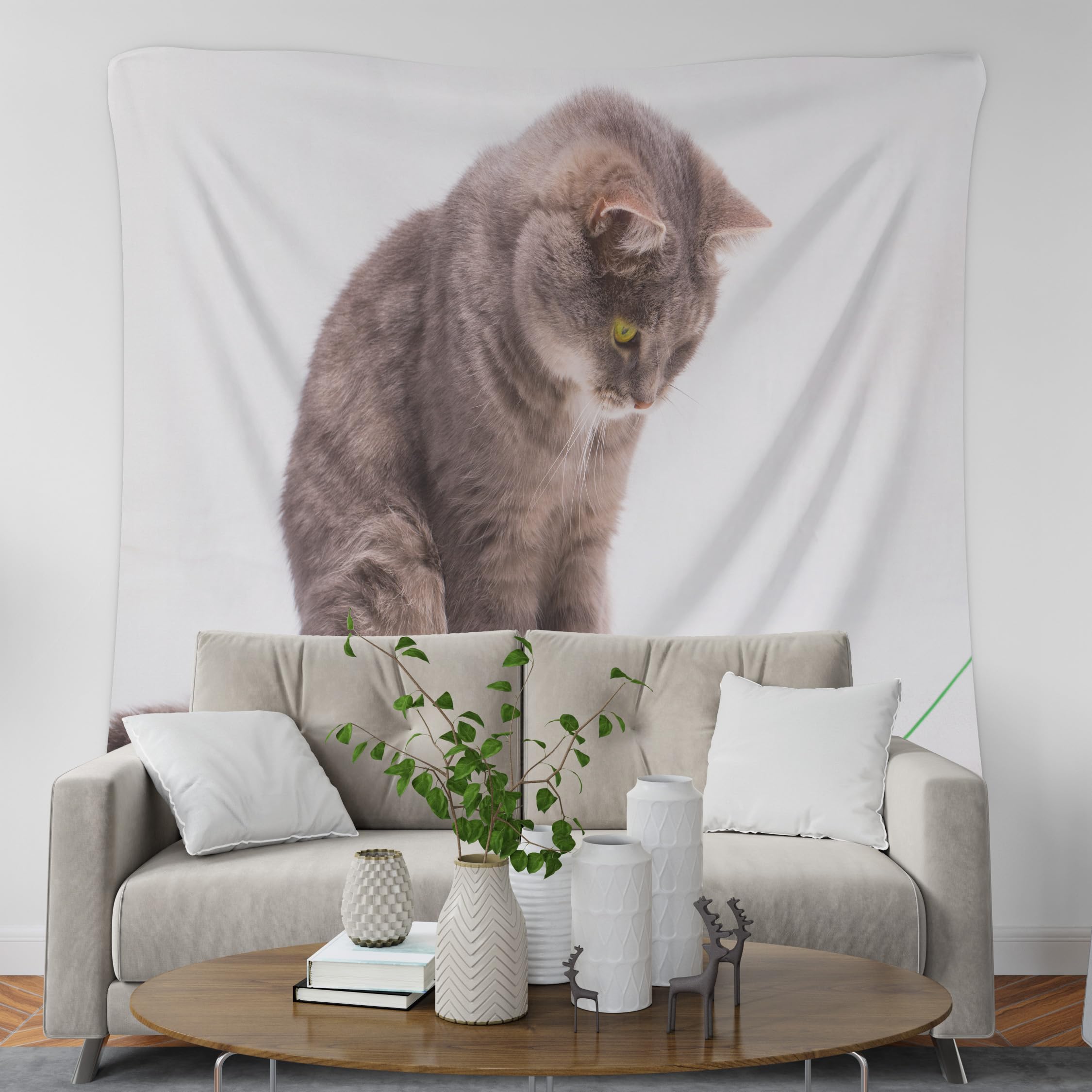 Wandbehang Vertikal Wanddecke Wohnzimmer Katze Wandteppich Vorhänge Wand Teppiche Bunt Wohnzimmer Schlafzimmer Wandbehang Dekoration 350x250cm