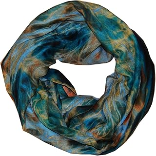 Scarf_tradingincÂ® Sunset Infinity Loop Scarf (Peacock)