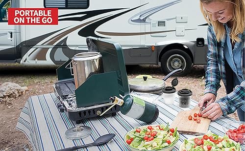 Miniatura 4 de SIGNORAWARE - Juego de 2 saleros y pimenteros medianos a prueba de humedad, para ir de campamento, picnic al aire libre, cocina, loncheras, juego de