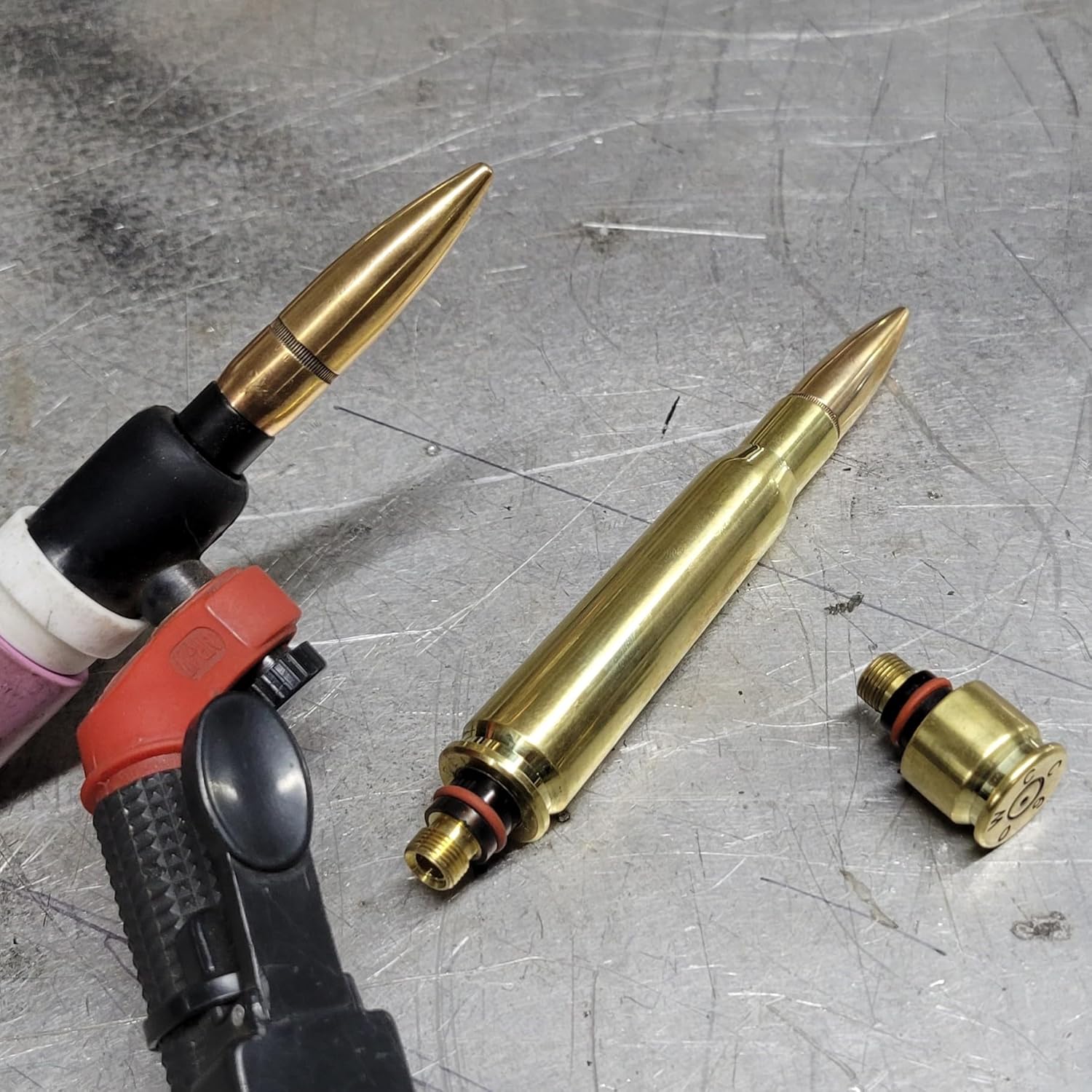 Complete 50 cal Bullet Tig Welding Back Cap Set, Welding Equipment, Welding Tools, Welding Accessories - Handcrafted in USA (17/18/26 Series)