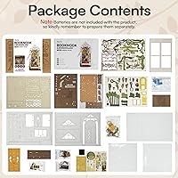 Vista 8 de ROBOTIME Kit de Rincón de Libros – Kit de Casa en Miniatura para Bricolaje, Rompecabezas de Madera 3D Booknook, Decoración de Inserción