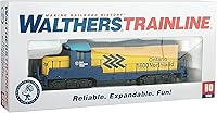 Vista 5 de Walthers Trainline HO - Modelo de tren a escala, Emd Gp9m Ontario Northland 5m Gris cable de red