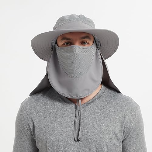 Miniatura 3 de Keya Boonie - Sombrero con solapa para el cuello, para hombres y mujeres, protección solar, sombrero de ala ancha