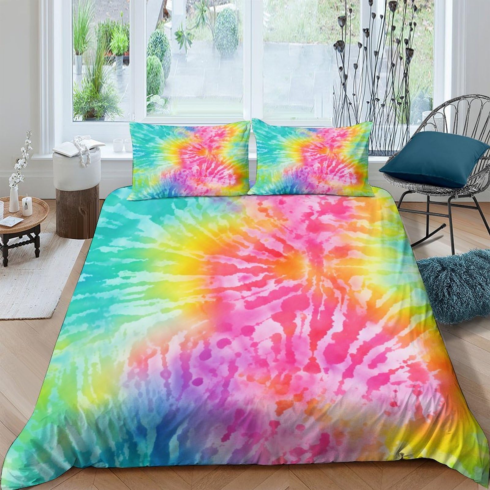 Couette confortable pour lit enfant et ado, parure de lit double avec fermeture éclair pratique