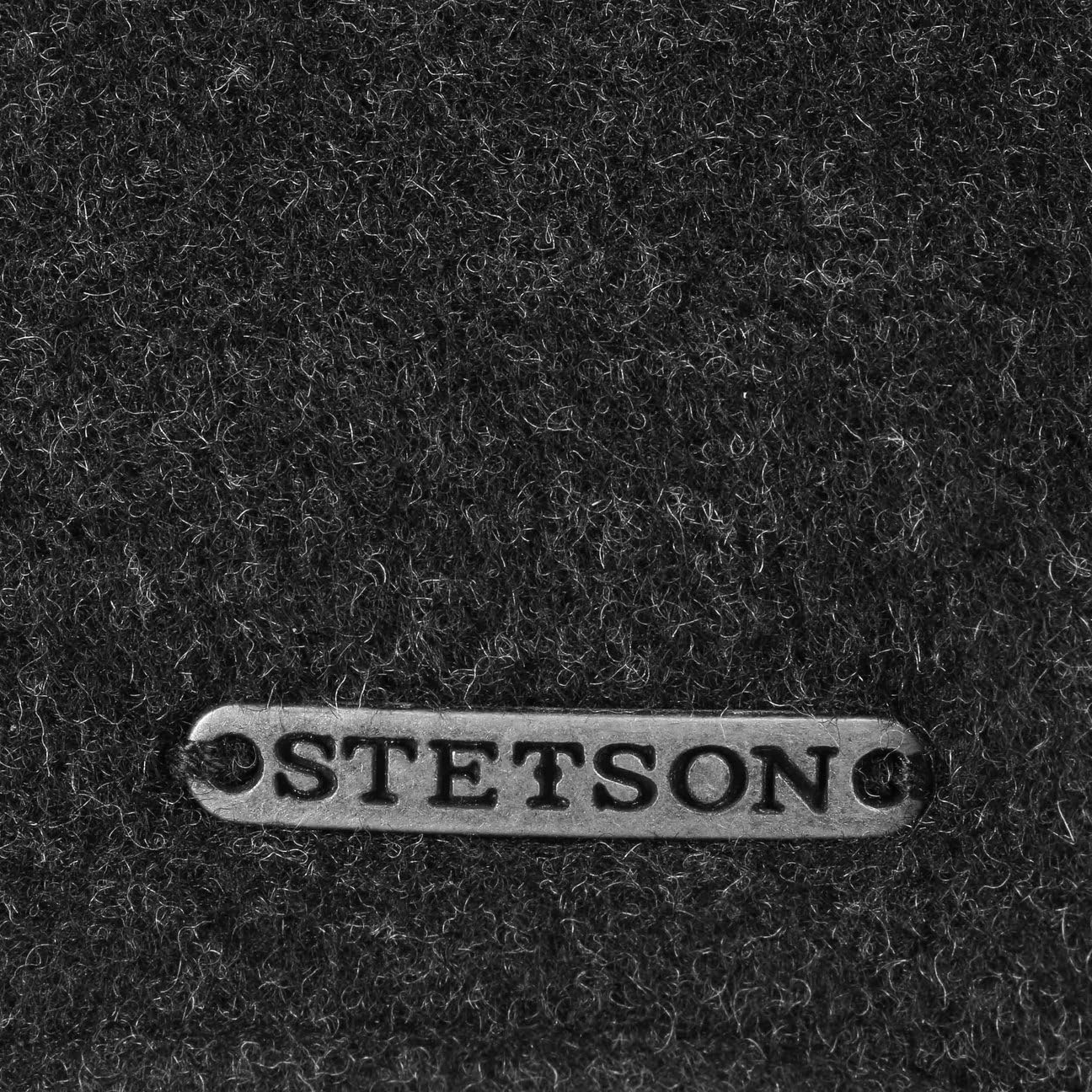 Stetson Vaby Earflap Fullcap 6 Panel Mit Ohrenklappen Nackenschutz Herren Herbst Winter anthrazit S (54-55 cm)