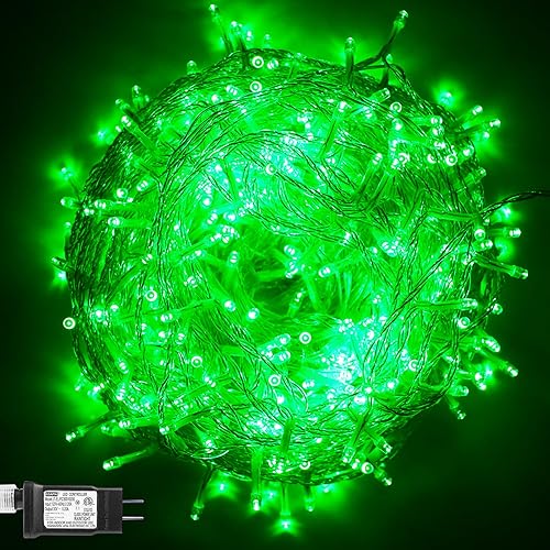 Miniatura 6 de Tira de 500 luces LED de Navidad rojas, tira de luces colgantes para interiores, luces de árbol de hadas para fiesta, bar, dormitorio, decoración de