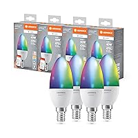 Ledvance Lampada Led Smart+ Matter, Smerigliata