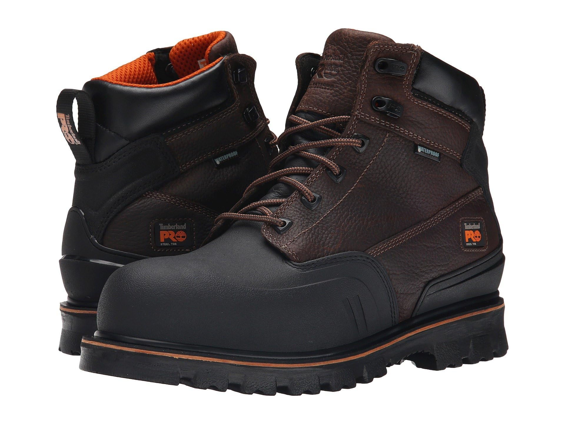 Timberland PRO Rigmaster Xt - Botas de trabajo industriales impermeables con puntera de seguridad de acero de 6 pulgadas para hombre