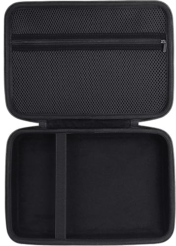 Miniatura 3 de Khanka Estuche de viaje rígido de repuesto para reproductor de DVD portátil DBPOWER de 11.5 pulgadas/12 pulgadas, solo funda (negro)