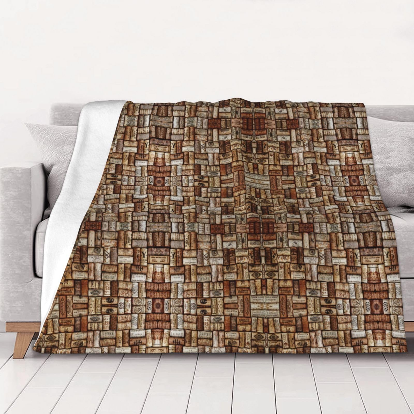 Couverture lavable liège de vin anti-froid toutes saisons 152cm