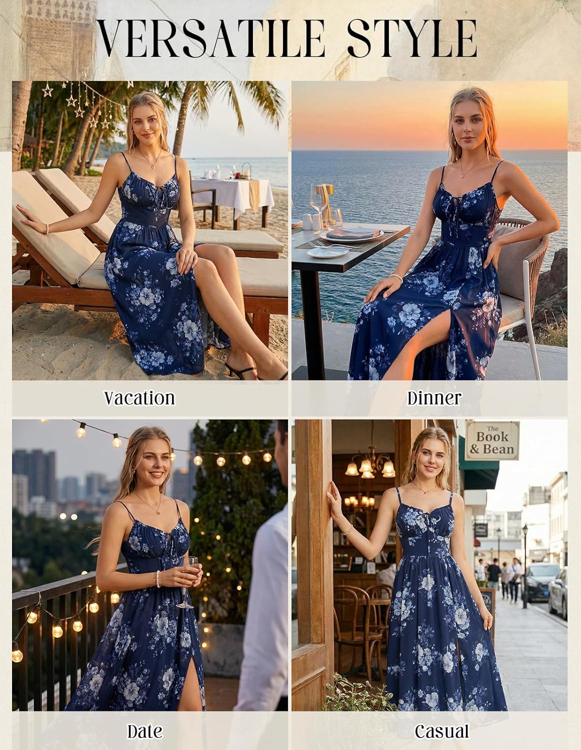 Scarlet Darkness Floral Dress for Women 2026 Corset Milkmaid Sundress Wedding Guest Dresses - Image 6