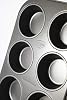 Dr. Oetker Tradition 6-Piece Non-Stick Bakeware Muffin Tin Black