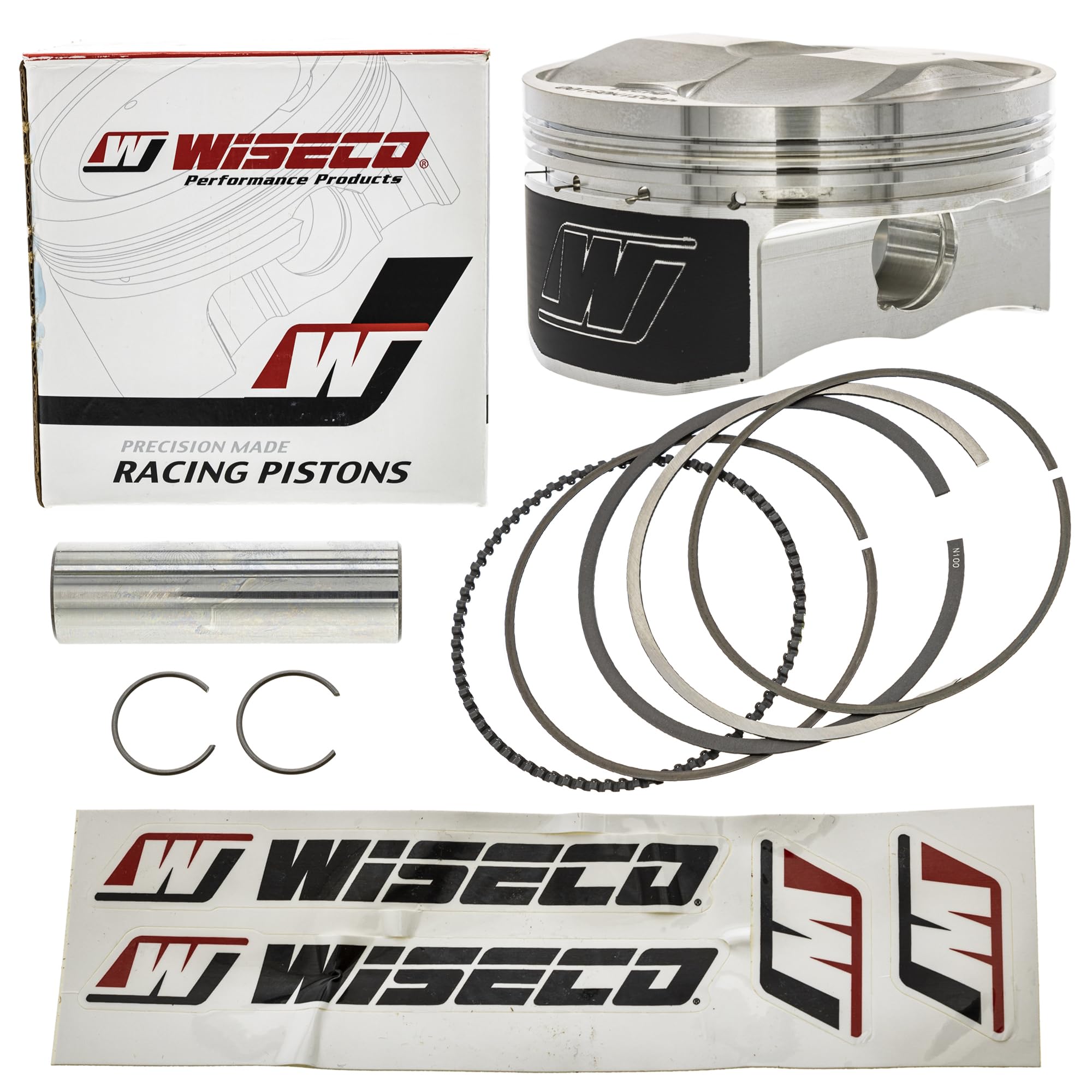Amazon.com: NICHE Front Rear Cylinder Wiseco Piston Gasket Kit for 