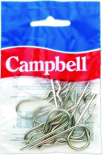 Campbell Hitch Pin Clip, 18, Bolsa de 10yC, (10 Cada Uno) b3899818