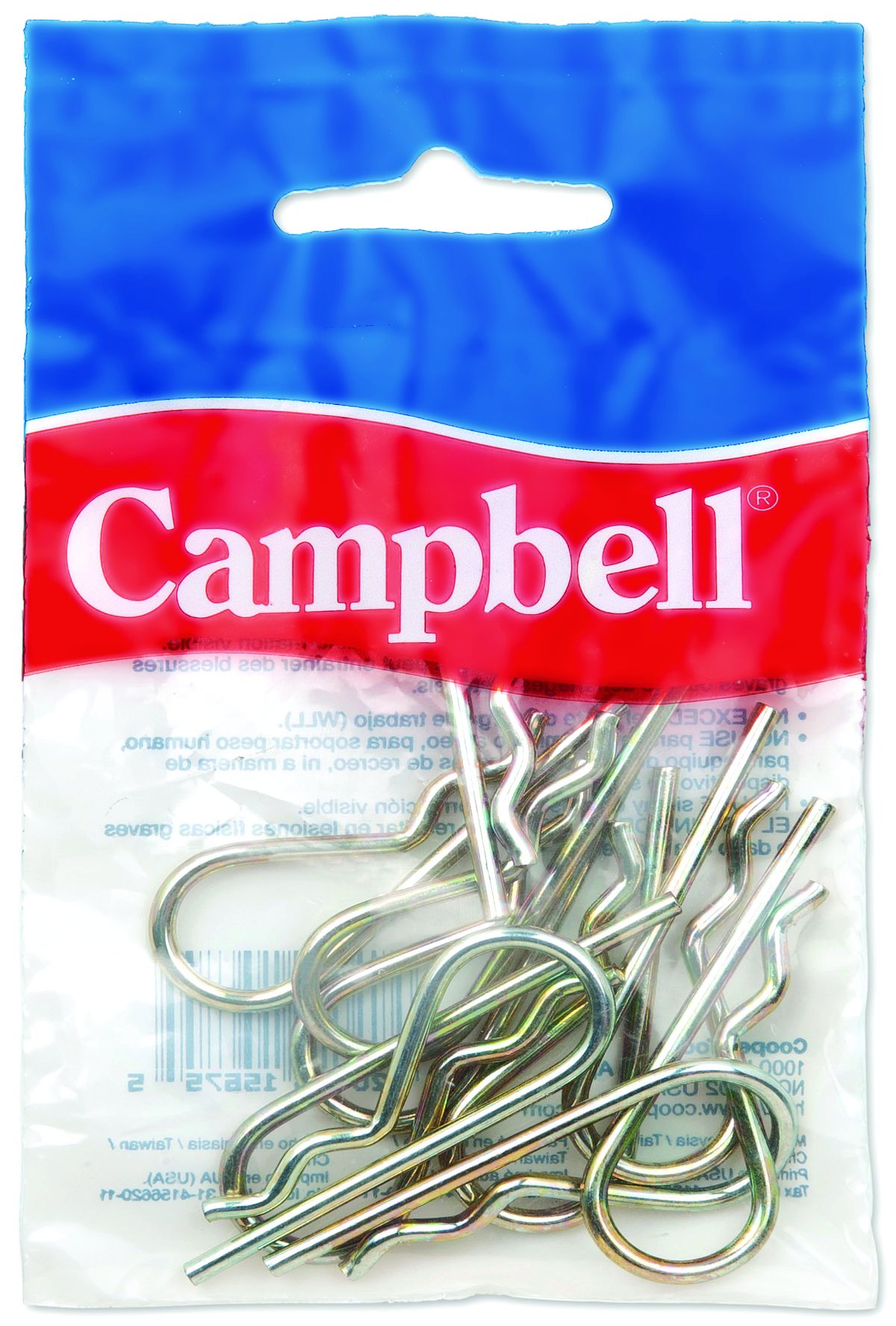 Amazon.com: Campbell B3899832 HITCH PIN CLIP,3/32,Y/C,10/BAG 