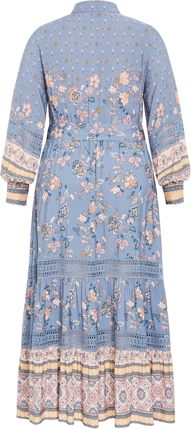 City Chic Plus Size Dress, Angel Falls Maxi Dress - Image 6