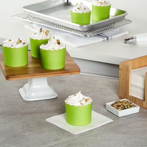 Miniatura 102 de Restaurantware Panificio Premium - Taza de papel Kraft de 10 onzas para hornear, tazas de papel para hornear, perfectas para magdalenas, cupcakes